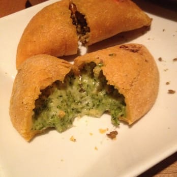 Empanada Mama - Hell's Kitchen - Delicious and plenty of gluten free options like this corn empanada - Latin American Near Me - New York, New York Empanada Mama - Hell's Kitchen - Delicious and plenty of gluten free options like this corn empanada - Latin American Near Me - New York, New York