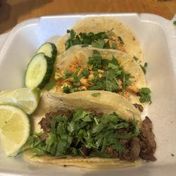 Tortas Y Tacos Jarocho - Carne asada and pastor tacos