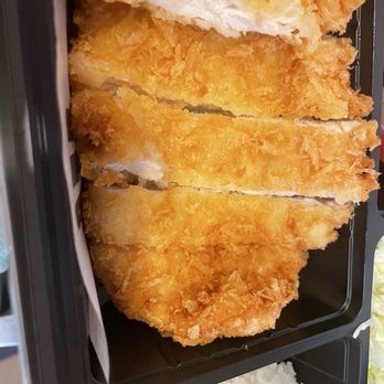 U Katsu - Chicken katsu - zoomer in to show you the crispy perfection - not soggy! - Japanese Near Me - Foothill Ranch, California