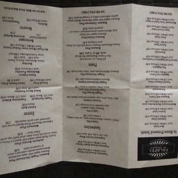 Falafel St-Jacques - Menu - Vegetarian Near Me - Lachine, Quebec