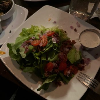 Pub W - Wedge salad? I thought it was iceberg lettuce. This looks like butter. - Pubs Near Me - Norman, Oklahoma Pub W - Wedge salad? I thought it was iceberg lettuce. This looks like butter. - Pubs Near Me - Norman, Oklahoma