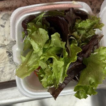 Crabby's Oceanside - Tiny salad - Seafood Near Me - Daytona Beach, Florida