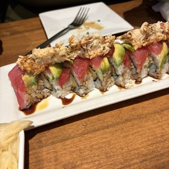 Sushi On Fire - Hollywood Roll - Sushi Bars Near Me - Long Beach, California Sushi On Fire - Hollywood Roll - Sushi Bars Near Me - Long Beach, California