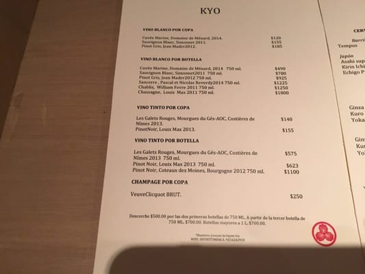 Menu photo 2 Kyo Sushi Ya México, D.F., DIF Menu photo 2 Kyo Sushi Ya México, D.F., DIF