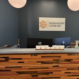 Reception area
