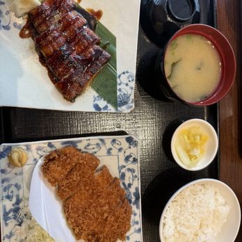 Rokkaku Hamakatsu - Combo set with unagi and pork loin tonkatsu - Japanese Near Me - Honolulu, Hawaii Rokkaku Hamakatsu - Combo set with unagi and pork loin tonkatsu - Japanese Near Me - Honolulu, Hawaii