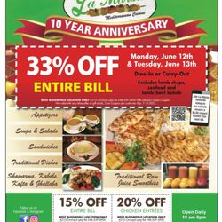 La Marsa West Bloomfield - June 12 and June 13!!