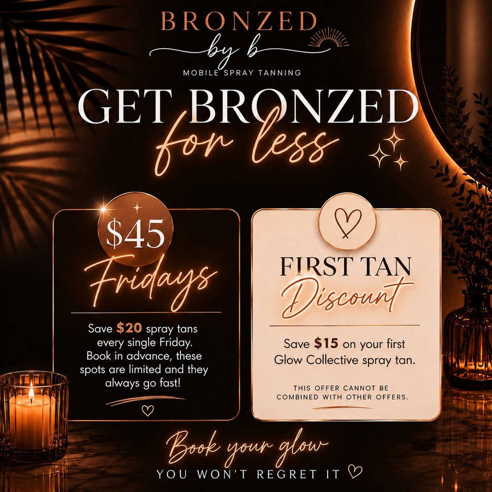 Bronzed by B Logo