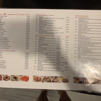 Sushi Bae - Menu - Sushi Bars Near Me - Montreal, Quebec