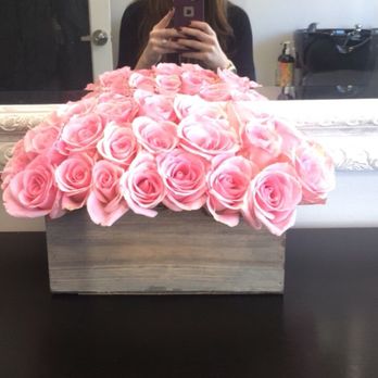 Victorian Garden - Gorgeous rose arrangement for my salon grand opening. Designed by Meagan! - Florists Near Me - Boynton Beach, Florida Victorian Garden - Gorgeous rose arrangement for my salon grand opening. Designed by Meagan! - Florists Near Me - Boynton Beach, Florida