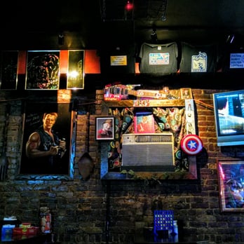 American Cheez - Back wall opposite the bar - Pizza Near Me - Brooklyn, New York