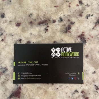Active Bodywork - Arynne Lowe is amazing, do yourself a favor and go see her! - Massage Therapy Near Me - Sacramento, California