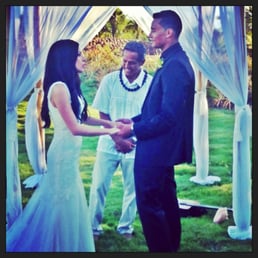 Pia performing our ceremony!!! Pia performing our ceremony!!!