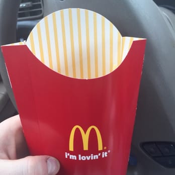 McDonald's - Fries only touch the top of the m maybe a centimeter above the m - Burgers Near Me - Cleona, Pennsylvania