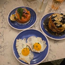 Salmon Brioche, French Toast, Side Of 2 Eggs Salmon Brioche, French Toast, Side Of 2 Eggs