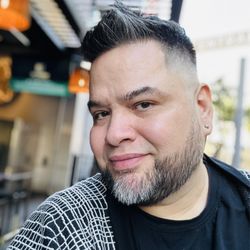 Koreatown’s Finest - Haircut and beard trim by Sam.