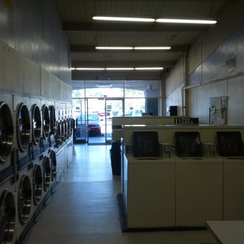 Novato Square Coin Laundry - View from the back. - Laundromat Near Me - Novato, California
