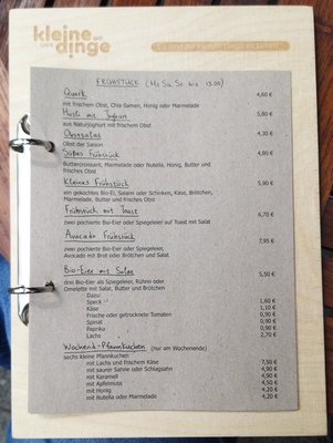 Menu photo 5 Cafe Kleine Dinge Berlin, BE