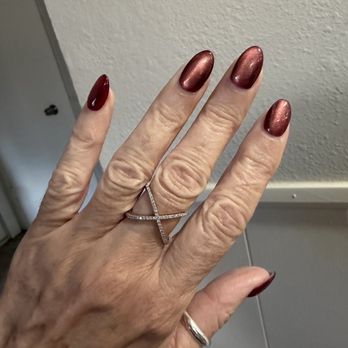 Touch Nails Studio - Cat eye nails in #42 - Waxing Near Me - Westminster, Colorado Touch Nails Studio - Cat eye nails in #42 - Waxing Near Me - Westminster, Colorado