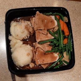 Hot Turkey Dinner