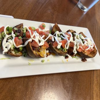 Seabrisa's Eatery - Potato skins - Seafood Near Me - Hollister, California Seabrisa's Eatery - Potato skins - Seafood Near Me - Hollister, California