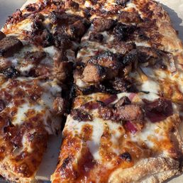BBQ Tritip pizza BBQ Tritip pizza