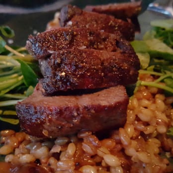 The General Public - Wagyu beef on top of quinoa - New American Near Me - San Antonio, Texas