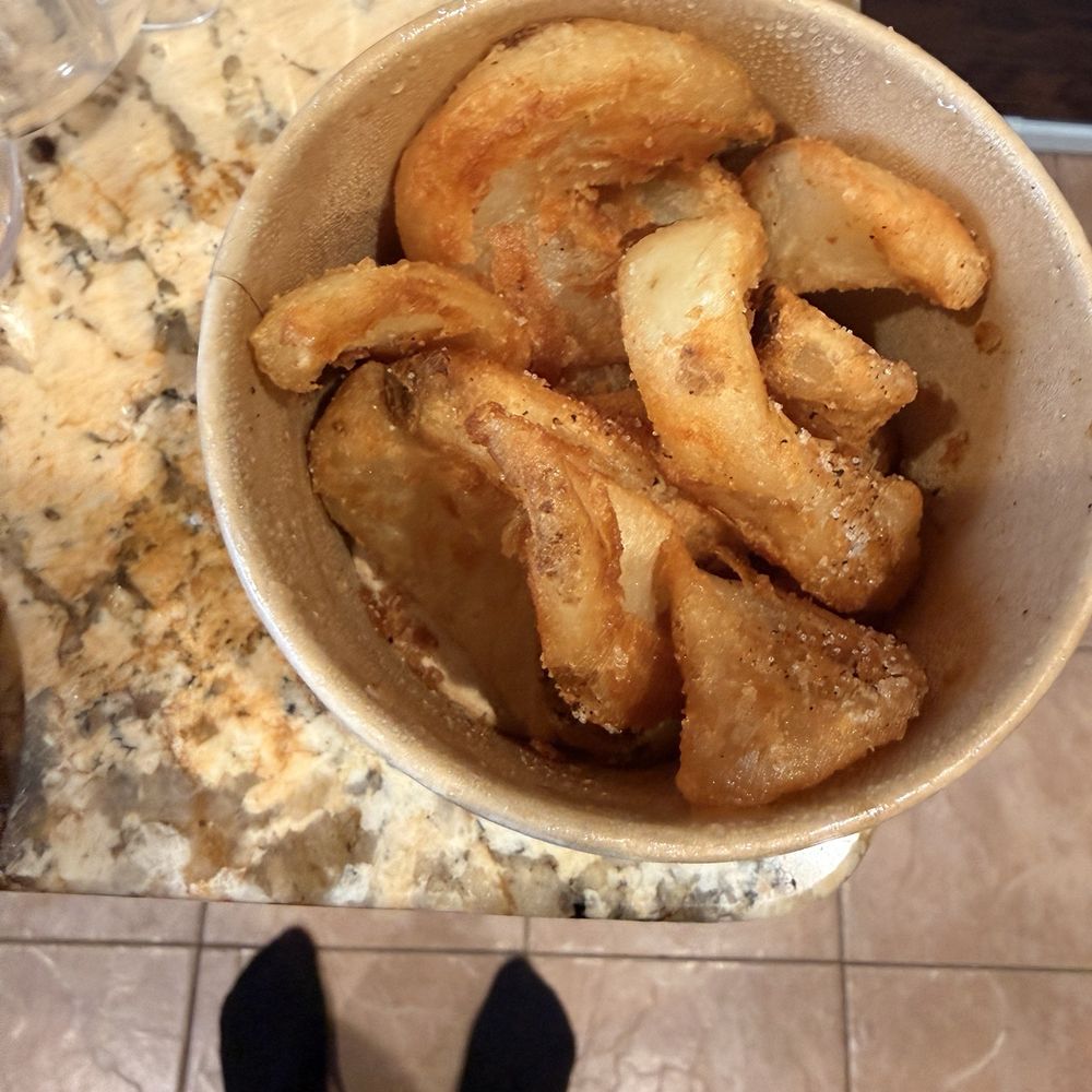 The Chosen Bistro - Seasoned fries very crispy and seasoned with salt and pepper - American Near Me - District Heights, Maryland The Chosen Bistro - Seasoned fries very crispy and seasoned with salt and pepper - American Near Me - District Heights, Maryland