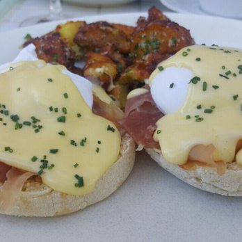 Bottiglia - Prosciutto Benedict with some dry potatoes on sd - Italian Near Me - Henderson, Nevada