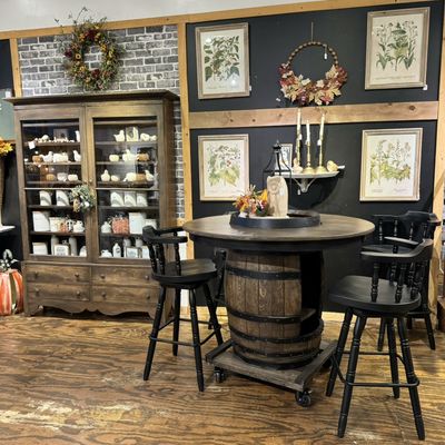 Dining Room Sets - A wide variety of up-cycled, hand-crafted & vintage furniture along with a great selection of carefully curated home decor items including hand-crafted items from over 35 MN vendors! We re-stage the store every week so it looks new & inviting every time you come in! Dining Room Sets - A wide variety of up-cycled, hand-crafted & vintage furniture along with a great selection of carefully curated home decor items including hand-crafted items from over 35 MN vendors! We re-stage the store every week so it looks new & inviting every time you come in!