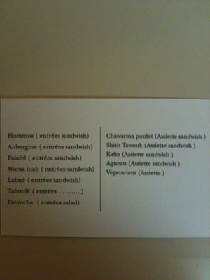 Menu photo 2 Mijana Toulouse, 31 Menu photo 2 Mijana Toulouse, 31
