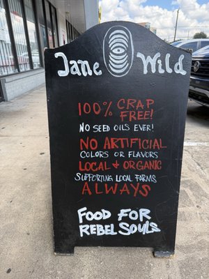 Menu photo 3 Jane & The Lion Bakehouse Houston, TX