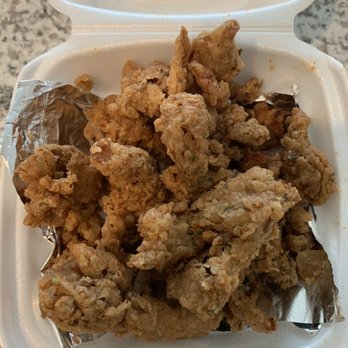 Life Bistro - This a picture of fried mushrooms WITHOUT THE SWEET & SPICY SAUCE! Horrible!! - Vegan Near Me - Atlanta, Georgia