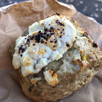 Andytown Coffee Roasters - Scone w/ corn, green onions, & goat cheese - Coffee Roasteries Near Me - San Francisco, California