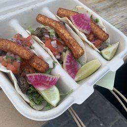 Steak tacos