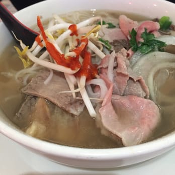 Pho Horn's - Number 19 with added bean sprouts and sriracha. - Vietnamese Near Me - Pawtucket, Rhode Island