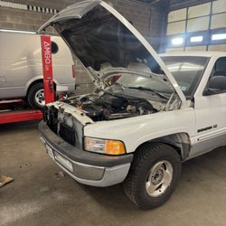 Allison Auto Repair - Finishing up a major engine reseal verifying no leaks and topping fluids off for delivery