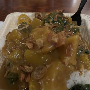 El Jabalito - Pumpkin curry over rice, a fall special - Food Trucks Near Me El Jabalito - Pumpkin curry over rice, a fall special - Food Trucks Near Me