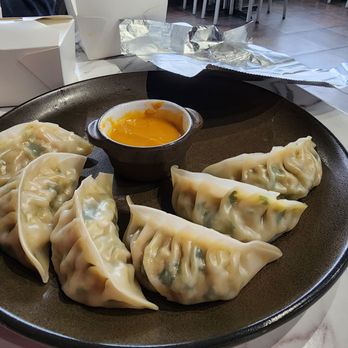 Base Camp Restaurant - Our steamed vegetable momos. - Himalayan/Nepalese Near Me - Ann Arbor, Michigan
