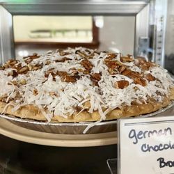 Jamie's Restaurant - Homemade German Chocolate Brownie Pie. Whole pies available - Order one day in advance.