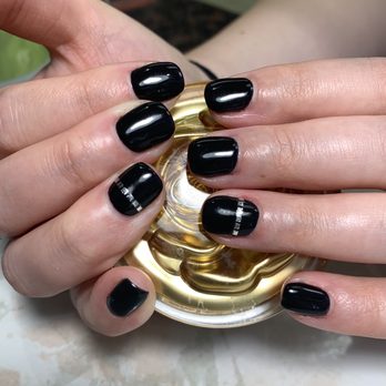 Elle Bella Spa - Gel nails with design - Day Spas Near Me - La Crescenta, California