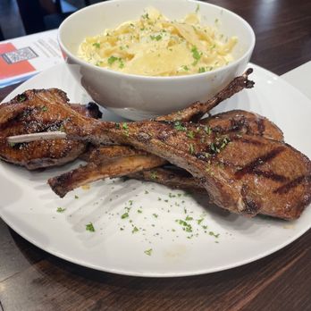 Provare - Lamb chops with Alfredo pasta. Lamb was seasoned to perfection and cooked just right. 10 out of 10 - Cajun/Creole Near Me - Chicago, Illinois Provare - Lamb chops with Alfredo pasta. Lamb was seasoned to perfection and cooked just right. 10 out of 10 - Cajun/Creole Near Me - Chicago, Illinois