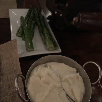 Baires Grill - Brickell - Mashed potatoes and grilled asparagus - Bars Near Me - Miami, Florida Baires Grill - Brickell - Mashed potatoes and grilled asparagus - Bars Near Me - Miami, Florida