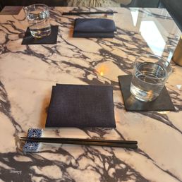 Our table settings