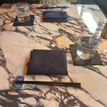 Umaya LA - Our table settings - Japanese Near Me - Los Angeles, California