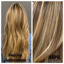 Alyssa Blake Hair Lounge - Color and cut by Julie Hanna