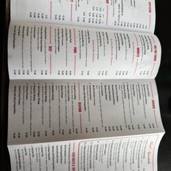 Fortune Mandarin Restaurant & Lounge - Menu (back), March 1, 2025