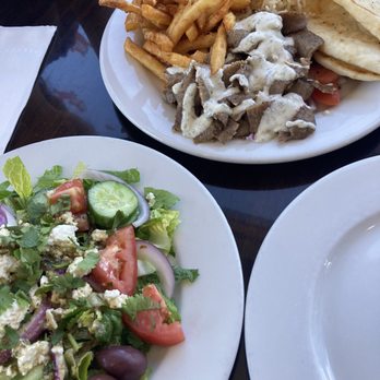 Firehouse Taverna - Lamb/Beef Mix Gyro Plate - Greek Near Me - Reseda, California