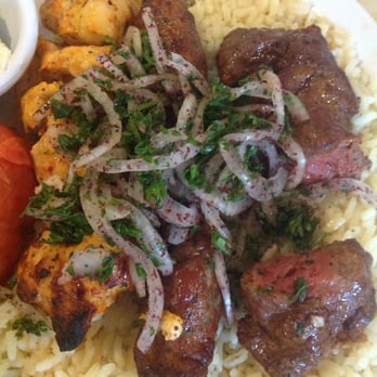 Corfu - Photo taken 10/7/2014 - kabob trio - Greek Near Me - Sierra Madre, California