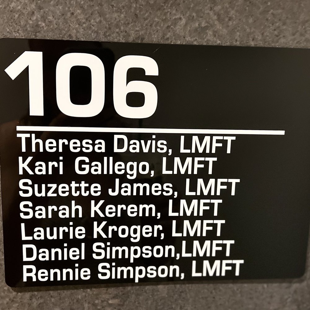 Theresa Davis, MFT - Her office #106! - Counseling & Mental Health Near Me - Folsom, California